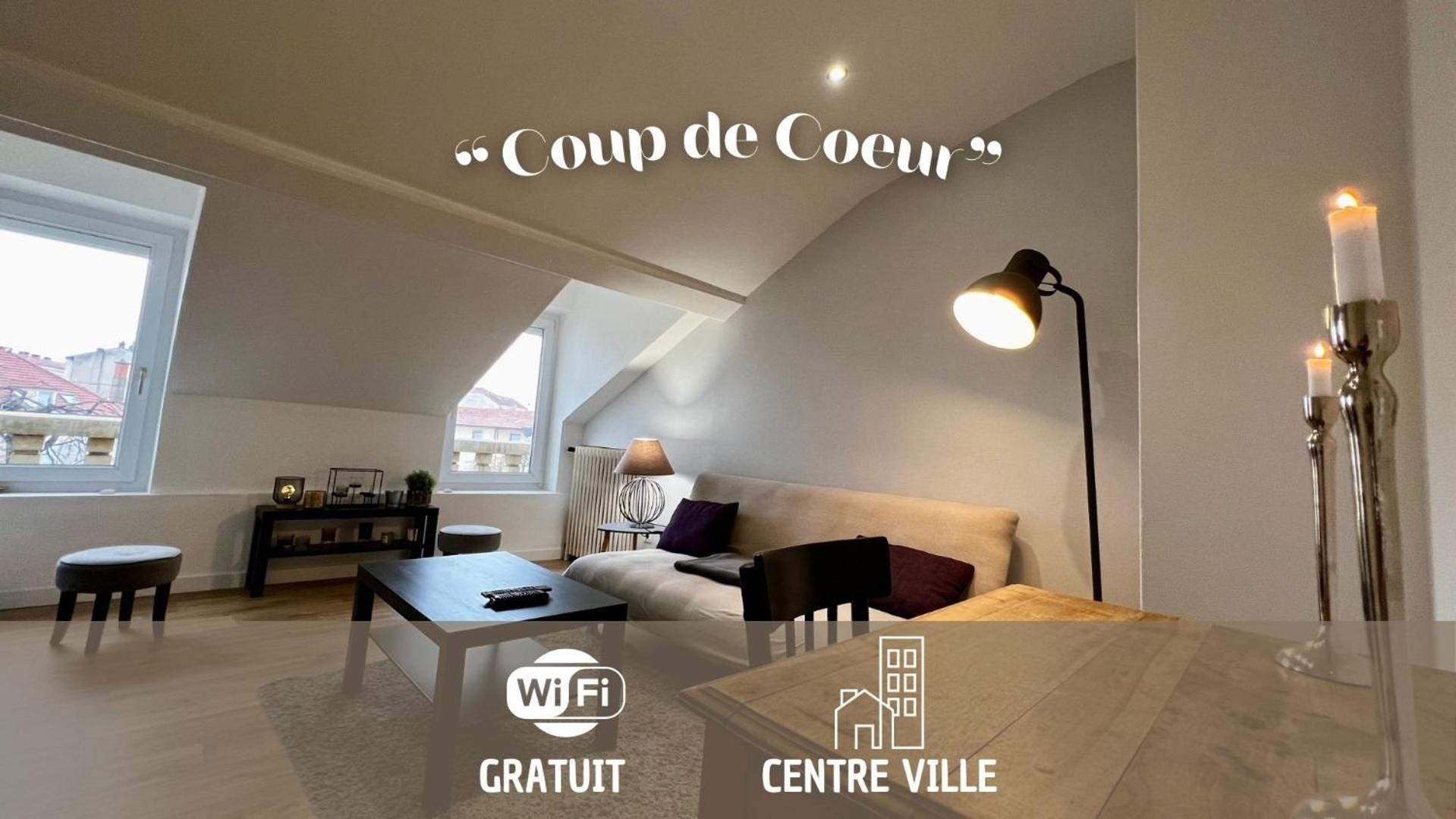 Esprit Cocooning / Secteur Centre / Netflix Apartment Roanne Exterior photo